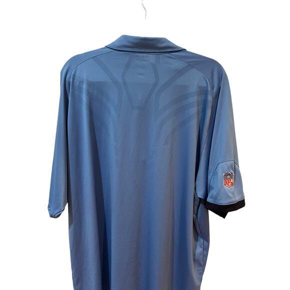 RBX Tennessee Titans Men’s 2XL Blue Zip Front Shirt Official NFL Licensed - Picture 4 of 8